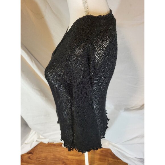 Baik Baik Honolulu Women's Long Sleeve Open Loose Knit Sweater Cardigan‎ S Beach - Picture 4 of 6